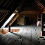 Attic of a house