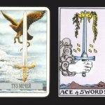 Representative of the minor arcana - Ace of Swords tarot